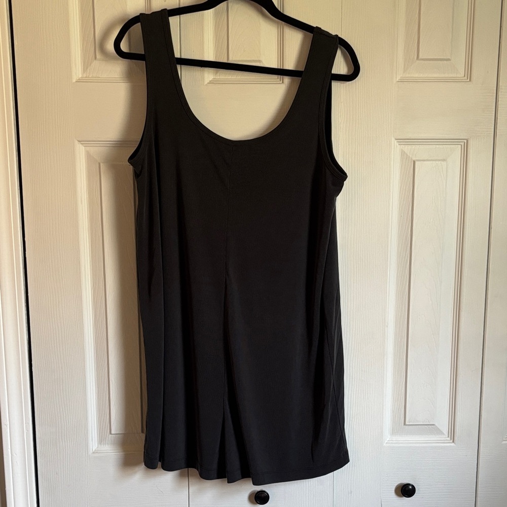 Marine Layer Black Sleeveless Jumpsuit Romper